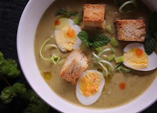 Crema de verduras calabacin