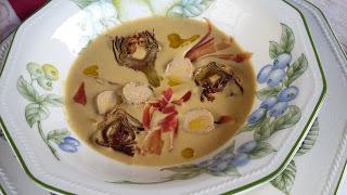 Crema de verduras calabacin