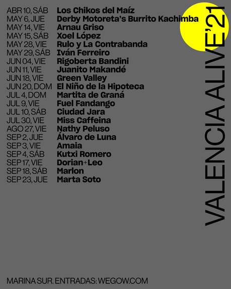 Valencia Alive: nuevo ciclo de conciertos