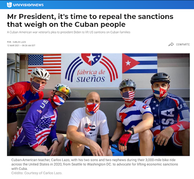 Carta urgente al presidente Biden por Carlos Lazo