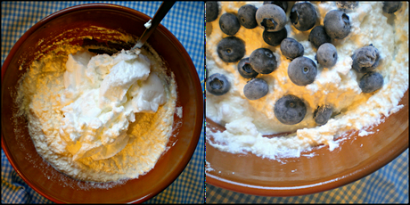 Topfenstrudel con albaricoques y arándanos: Elaboración Topfenstrudel con albaricoques y arándanos: Elaboración