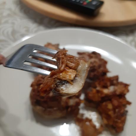 CHAMPIÑONES RELLENOS VEGANOS