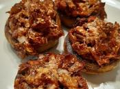 Champiñones rellenos veganos