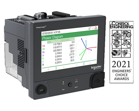 El nuevo medidor PowerLogic ION9000, producto del año en los Engineers’ Choice Awards 2021