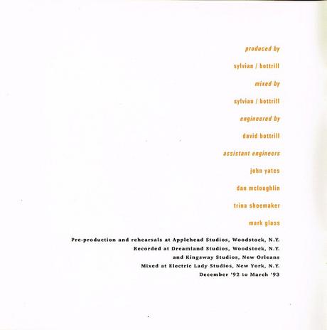 David Sylvian & Robert Fripp - The First Day (1993 - 2014) David Sylvian & Robert Fripp - The First Day (1993 - 2014)
