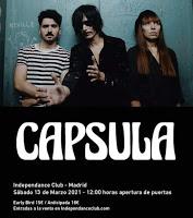 Concierto de Capsula en Independance Club