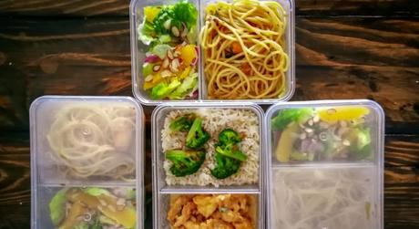 Conservar la pasta en la nevera en unos táper