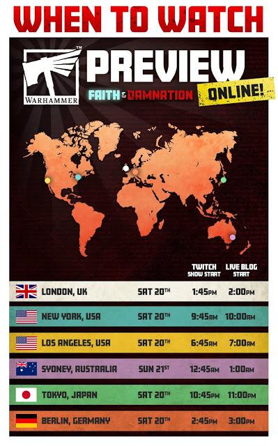 Nueva previa on-line: Faith & Damnation, el sábado que viene