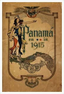 Interesante carátula del libro Panamá en 1915 Interesante carátula del libro Panamá en 1915