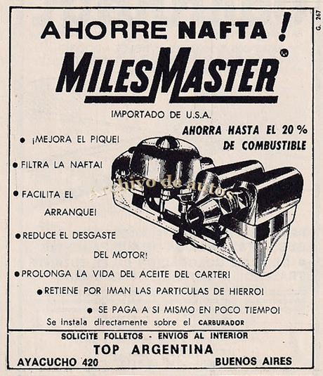 Miles Master, para ahorrar combustible en el año 1972