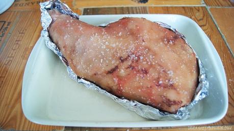 Paleta de cochinillo crujiente (sous vide)
