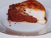 Bizcocho chocolate vainilla salsa caliente