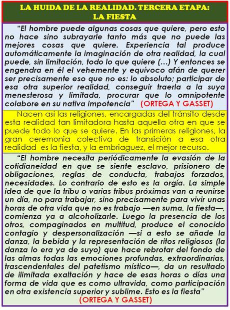 LA HUIDA DE LA REALIDAD