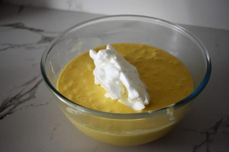 Bizcocho cebra de naranja y chocolate Bizcocho cebra de naranja y chocolate