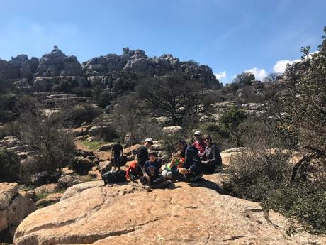 El Torcal de Antequera con niños