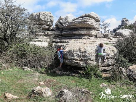 El Torcal de Antequera con niños