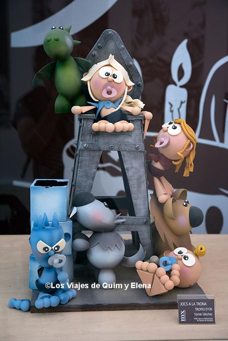 Figura en el Museu de la Xocolata