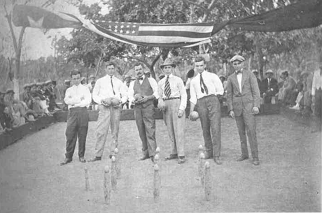 1917: duelo bolístico astur montañés en Puerto Rico