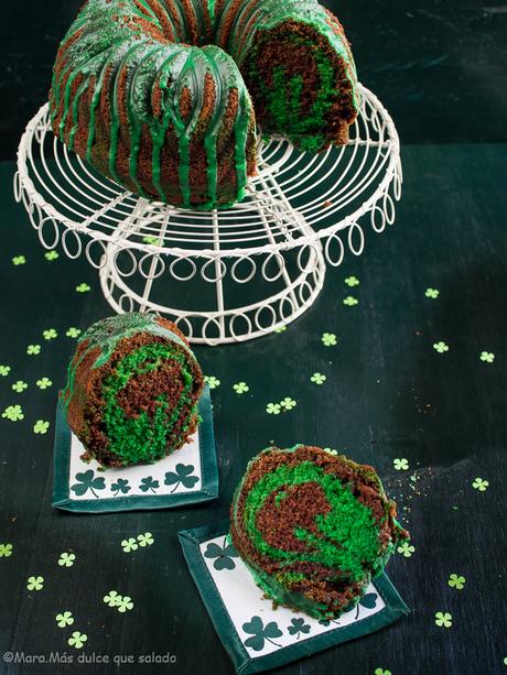 Bundt Cake marmolado de cerveza negra Bundt Cake marmolado de cerveza negra