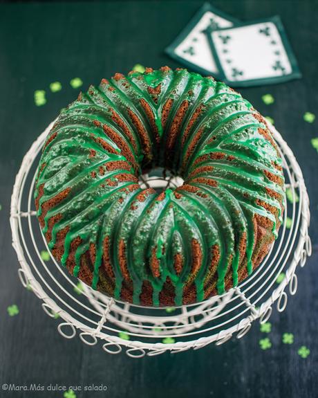 Bundt Cake marmolado de cerveza negra