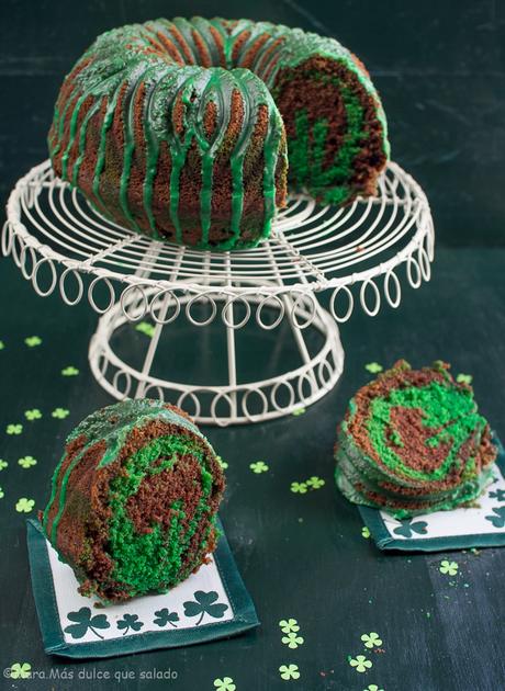 Bundt Cake marmolado de cerveza negra Bundt Cake marmolado de cerveza negra