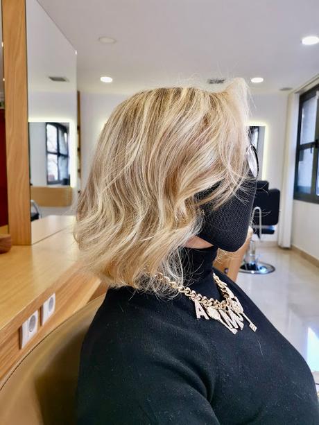 Mechas balayage vainilla y corte bob en el Salón Álex Sestelo, el cambio que mi pelo y yo estábamos necesitando