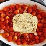 baked feta pasta queso griego viral tiktok