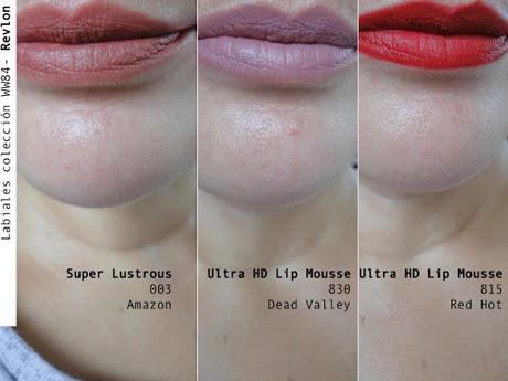 Revlon x WW84, los colores de Wonder Woman.