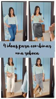4 ideas para combinar una rebeca esta primavera