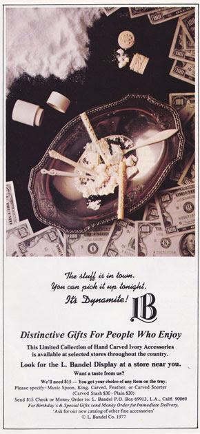 18 anuncios publicitarios de la cocaína cuando su consumo era legal