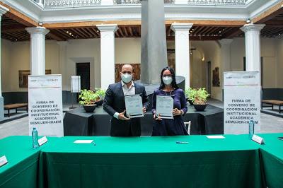 FIRMA GEM CONVENIO PARA ASEGURAR LA CALIDAD DE LOS SERVICIOS OTORGADOS A LAS MEXIQUENSES