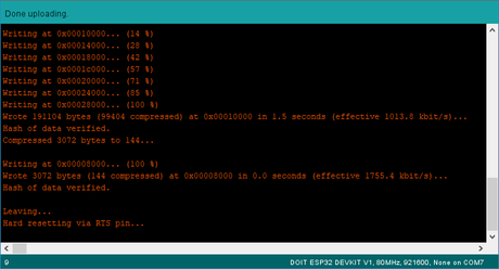 Error al conectarse a ESP32: se agotó el tiempo de espera para el encabezado del paquete