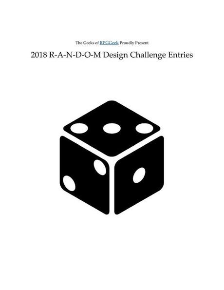2018 R-A-N-D-O-M Design Challenge Entries, de Zoid Enterprises 2018 R-A-N-D-O-M Design Challenge Entries, de Zoid Enterprises