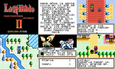Megami Tensei Gaiden: Last Bible II de Game Boy Color traducido al español Megami Tensei Gaiden: Last Bible II de Game Boy Color traducido al español