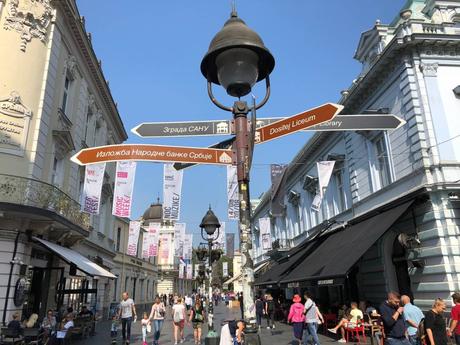 La ciudad de Belgrado, capital de la Republica de Serbia
