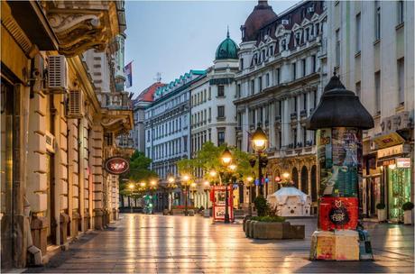 La ciudad de Belgrado, capital de la Republica de Serbia