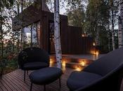 Cabana Pequena Minimalista Bosques Estonia