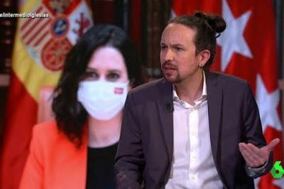 Iglesias se tira del tren del Gobierno en marcha para presentarse a las elecciones de la Comunidad de Madrid.
