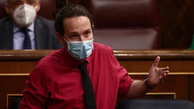 Iglesias se tira del tren del Gobierno en marcha para presentarse a las elecciones de la Comunidad de Madrid.