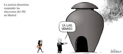 Iglesias se tira del tren del Gobierno en marcha para presentarse a las elecciones de la Comunidad de Madrid.