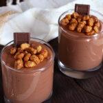 Mousse de Chocolate mousse de chocolate postre vaso