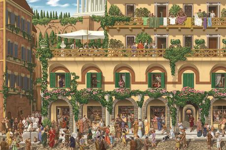 Insula, vivir en un piso en la antigua Roma
