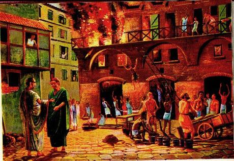 Insula, vivir en un piso en la antigua Roma