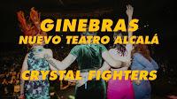 Ginebras estrena vídeo en directo de Crystal Fighters