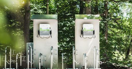 E-Bike Charging Station los primeros cargadores rápidos de bici E-Bike Charging Station los primeros cargadores rápidos de bici