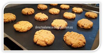Galletas de crema de cacahuete