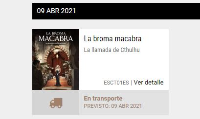 Se adelanta la salida de La Broma Macabra al 9 de Abril