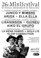 Programación Minifestival de Música Independiente de Barcelona 2021