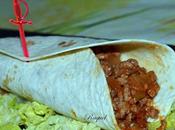 Burritos mexicanos carne cerdo ternera