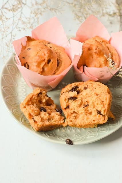 Muffins Veganos de Mantequilla de Cacahuete